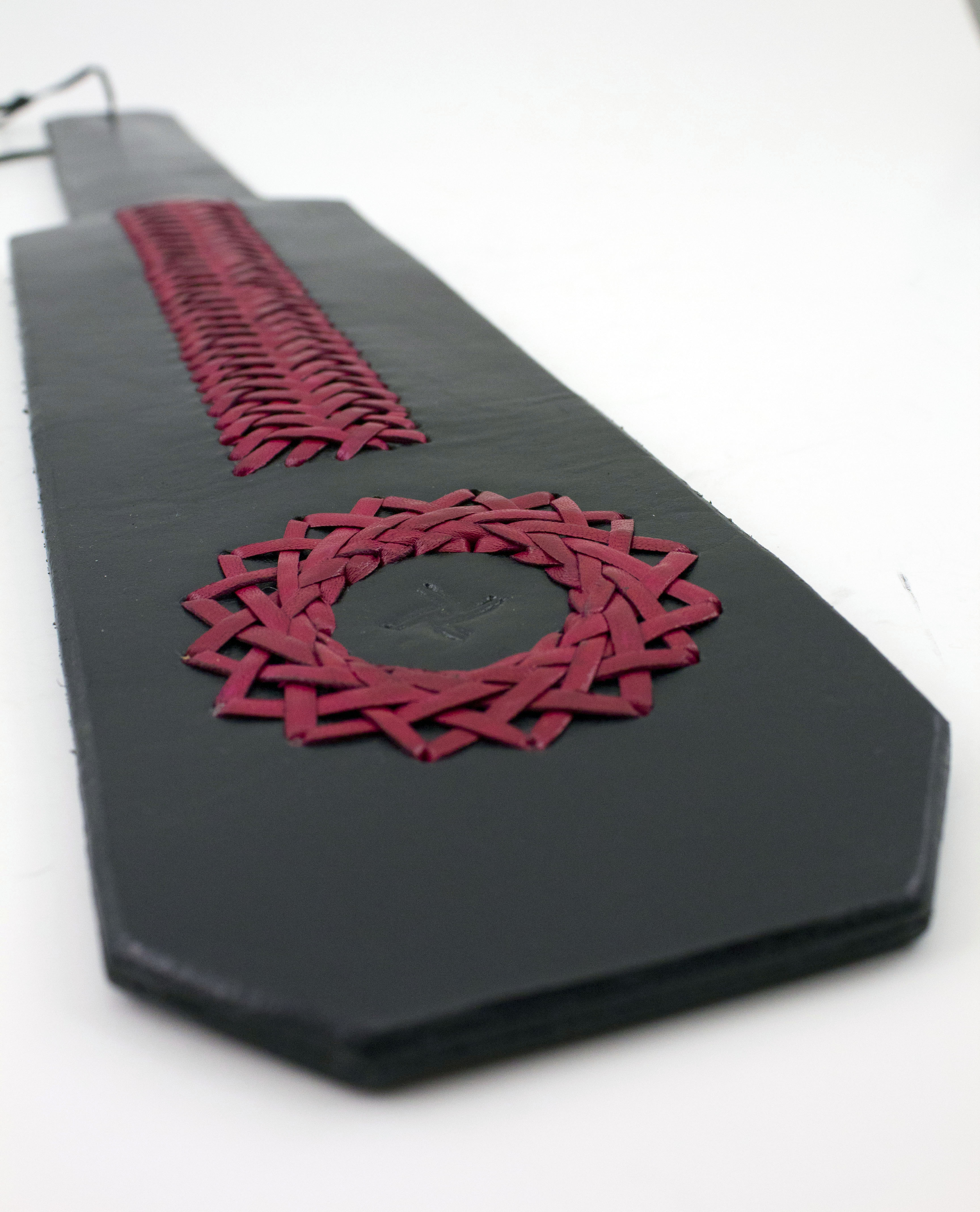 Braided Leather Paddle