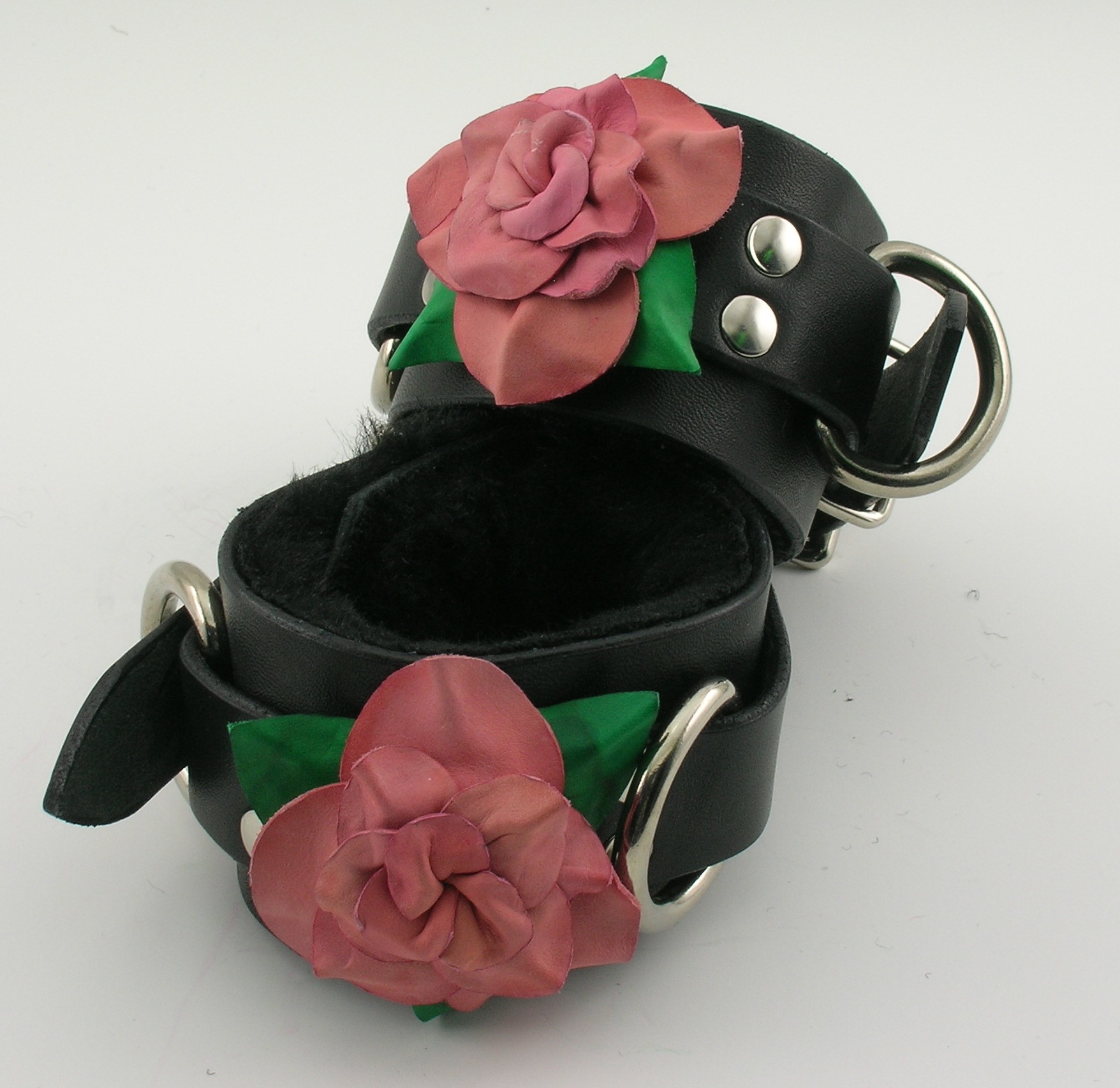 Rose Cuffs Pink