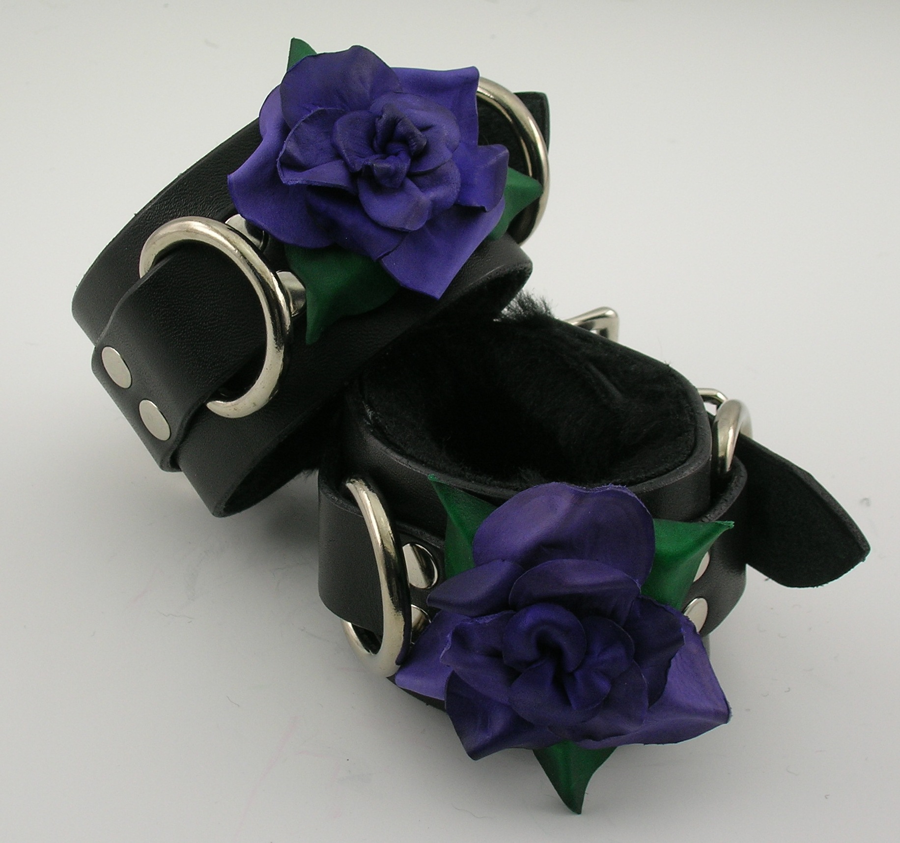 Purple Rose Cuffs